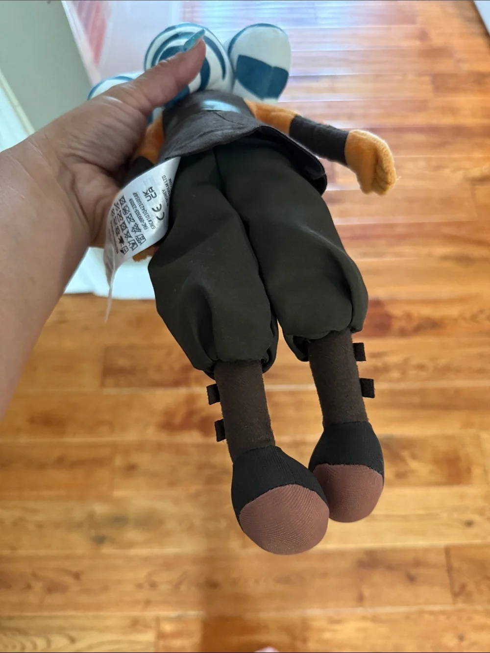 Disney Ahsoka Tano Plush - Orange, Blue & White